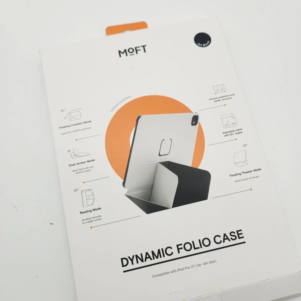 MOFT Dynamic Folio Case iPad Pro 11 1st 2nd 3rd 4th Gen Magnetic Stand Black